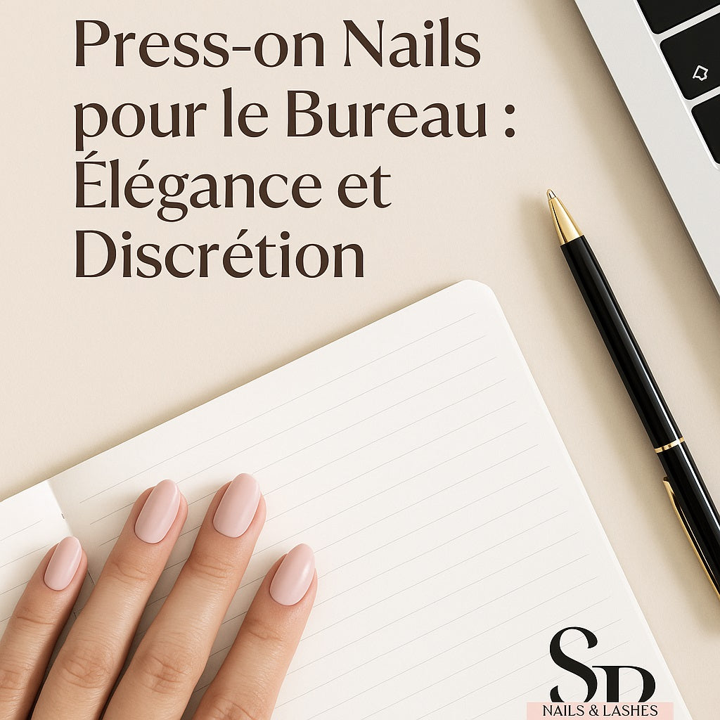 🖋️ Press-on Nails pour le Bureau : Élégance et Discrétion au Quotidien 💼