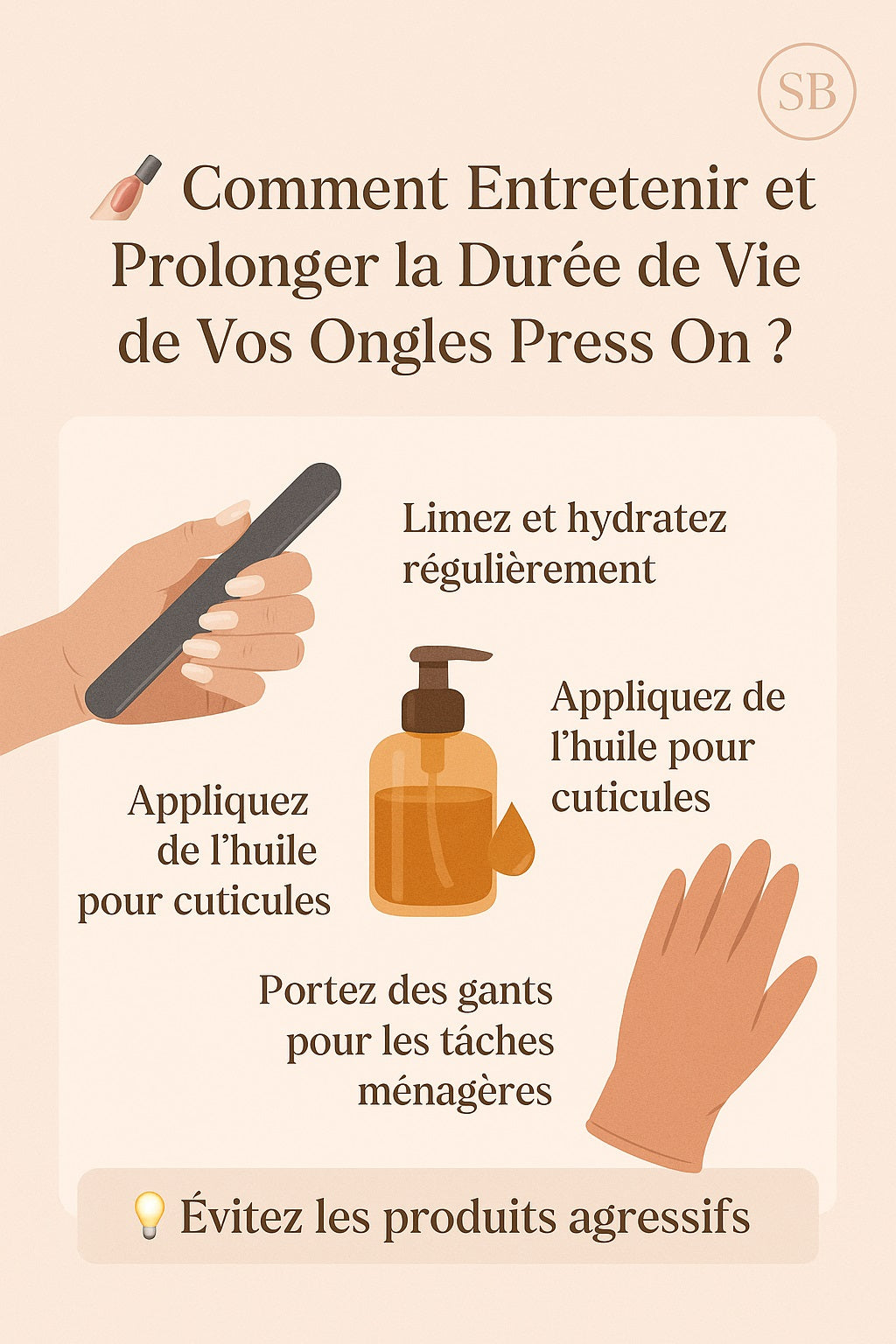 💅 Comment Entretenir et Prolonger la Durée de Vie de Vos Ongles Press On ?