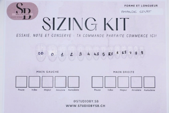 Sizing Kit Amande Court