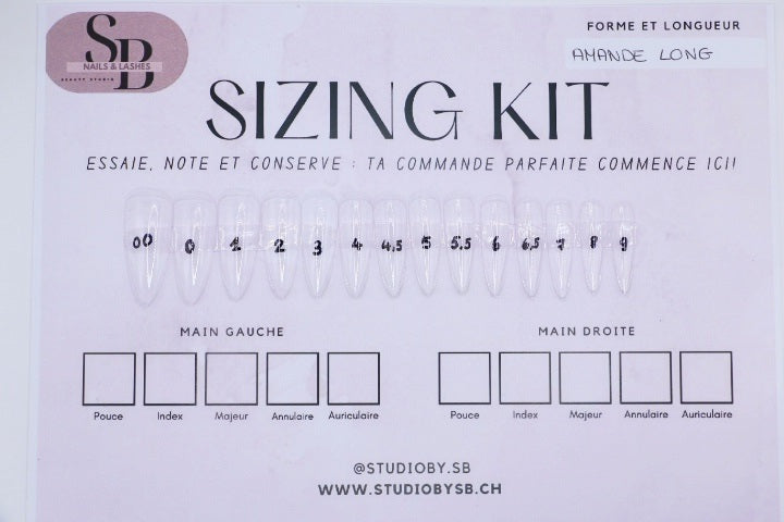 Sizing Kit Amande Long